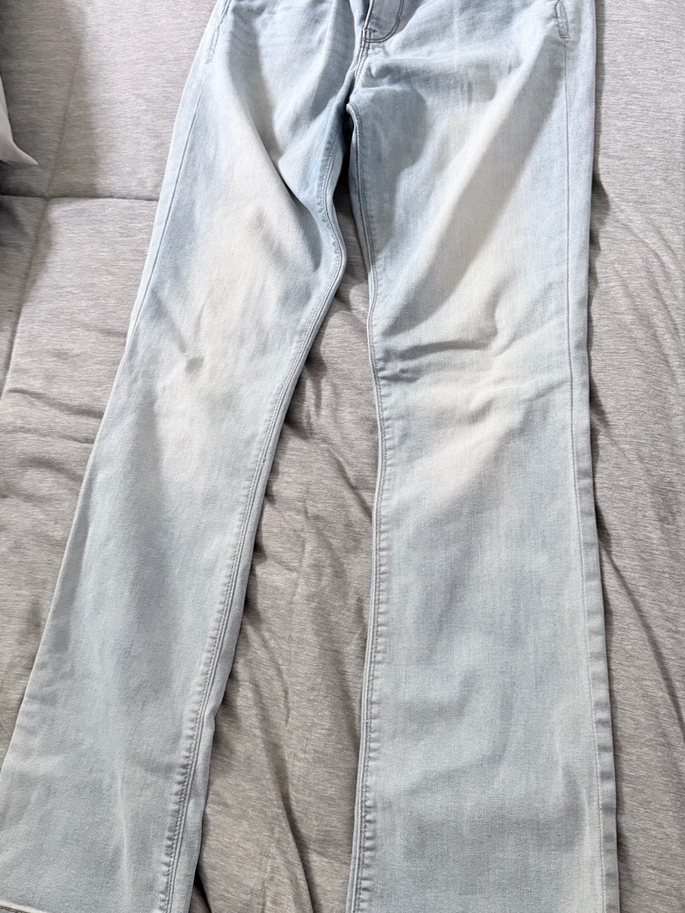 Express Light Wash Boot Cut Jeans